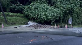 Japan: Seasonal Rain Front Brings Downpours, Causing Flooding In Southwestern Region 3