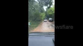 Japan: Seasonal Rain Front Brings Downpours, Causing Flooding In Southwestern Region 2