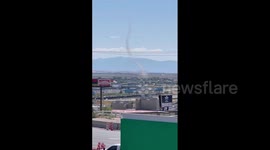 Massive dust devil spotted in Salt Lake City, Utah