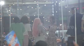 Karol G Performs On NBC Today Show in New York, NY, USA