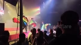 A packed Sinlapin Isaan club in Pattaya, Thailand, South East Asia.