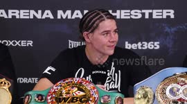 Claressa Shields confronts Savannah Marshall at post-fight press conference: Showdown after Marshall claims undisputed super-middleweight women's championship
