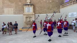 Festival of lights held in Gozo, Malta