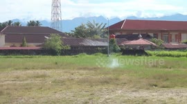Japanese relic bomb discovered and safely disposed by Pariaman city police