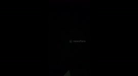 Thunderstorms in night