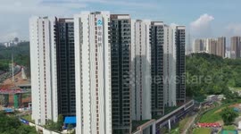 Modular high-rise buildings built in China's Shenzhen