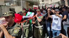 Israeli military operation: Body of 21-year-old Palestinian man carried across streets in Ramallah