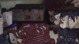 Xinjiang, My home: Palidan Memet and her stamped fabric