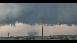 Tornado Forms In Canada