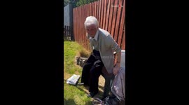 Grandma gets heartfelt experience when granddaughter visits on her 88th birthday