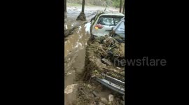 Flash floods caused by rainfall hit northern China, killing 2