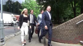 Actor Kevin Spacey arrives at London Court to stand trial on sexual assault charges