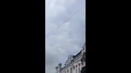 Shahed-136 drones strike center of Sumy, Ukraine: two dead and 19 injured in damaging assault