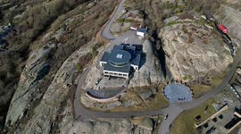 Awesome drone footage. Verdens Ende Spiseriet, Norway. World's End and Færder National Park at Tjøme. Probably with the best view in Norway.