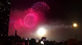 New Yorker captures Macy's thrilling Independence Day firework display