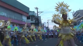 LGBTQ Community show their talent during street parade at Pili Festival 2023 in Sorsogon City, Philippines