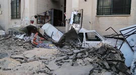 Debris and car wreckages line streets of Jenin as Israeli forces withdraw