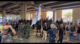 Israel: Thousands Of Anti-Gov’t Protesters Storm Ben Gurion Airport Over Judicial Overhaul Plan