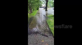 US: Independence Day Storms Cause Flash Flooding In Southern New Jersey