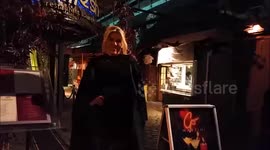 TOWIE's Frankie Essex in Camden, London