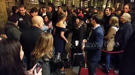 Emily Atack on the red carpet