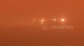 Motorways closed due to insane smog in Southern China