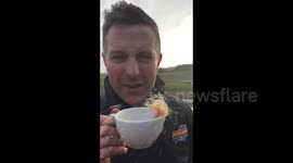 Storm in a teacup as caused by storm henry
