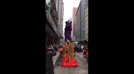 This video from Hong Kong - it's one moment of Chinese New Year