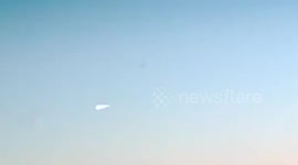 Meteor Streaks Across California Skies