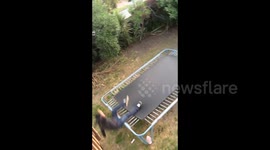 Hilarious Trampoline Fail