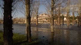 Mondego river bursts it's banks for second time this year