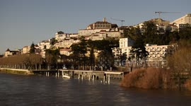Mondego river bursts it's banks for second time this year