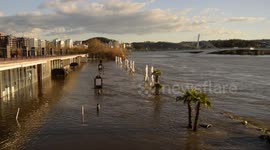 Mondego river bursts it's banks for second time this year