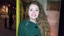 Carrie Hope Fletcher and others at The Hand Of God press night