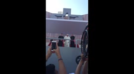 Pope breaks protocol during Mexico visit to bless child in wheelchair