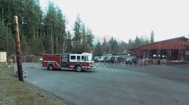 Firefighter hosts 'training video' to actually propose to his girlfriend