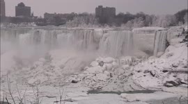 15 Feb 2016 | Niagara Falls Freezes Amid the Polar Vortex #PolarVortex #ArcticBlast