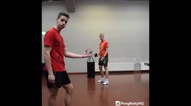 Insane Ping Pong Accuracy Trick