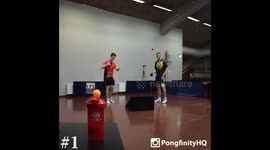 Pongfinity Trick Shots - Masters of Pingpong