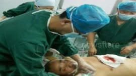Doctor seams heart to save 46-year-old wounded man