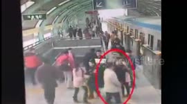 Train station worker knocked unconscious after being pushed by man who didn't buy ticket