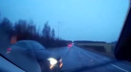 Terrifying near-miss caught on dashcam in Yorkshire