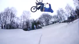 Backflip & Flair with BMX Bike!