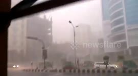 Bangladesh hit by sudden hailstorm