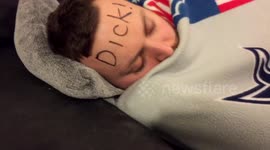 Couple's brutal permanent marker pranking