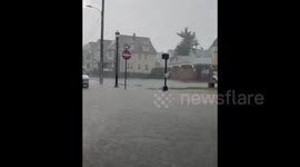 Independence Day storm causes flash flooding in central Connecticut
