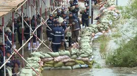 Burst dam triggers massive flooding, devastating homes and vehicles in Mongolia