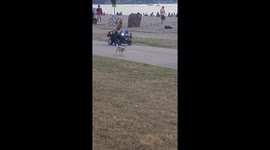 Dog Patrols Vancouver In His Own Police Car
