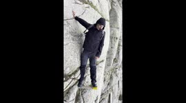 Precarious Situation Revealed to Be a Trick of Perspective