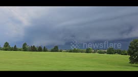 Shelf Cloud moving into Lexington-Fayette, KY
